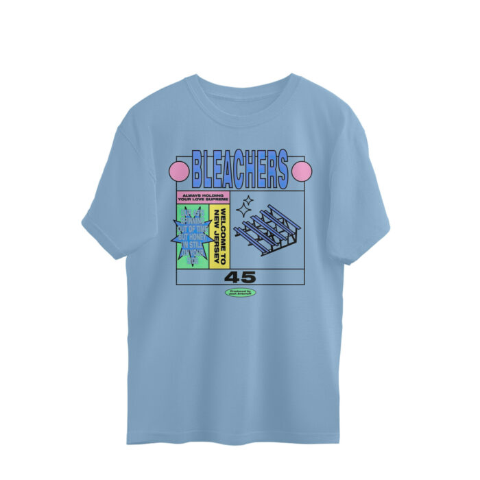 the bleachers band oversized t shirt