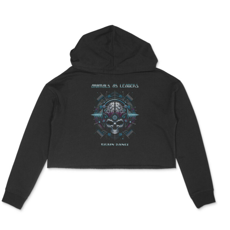 animals as leaders crop hoodie | brain dance
