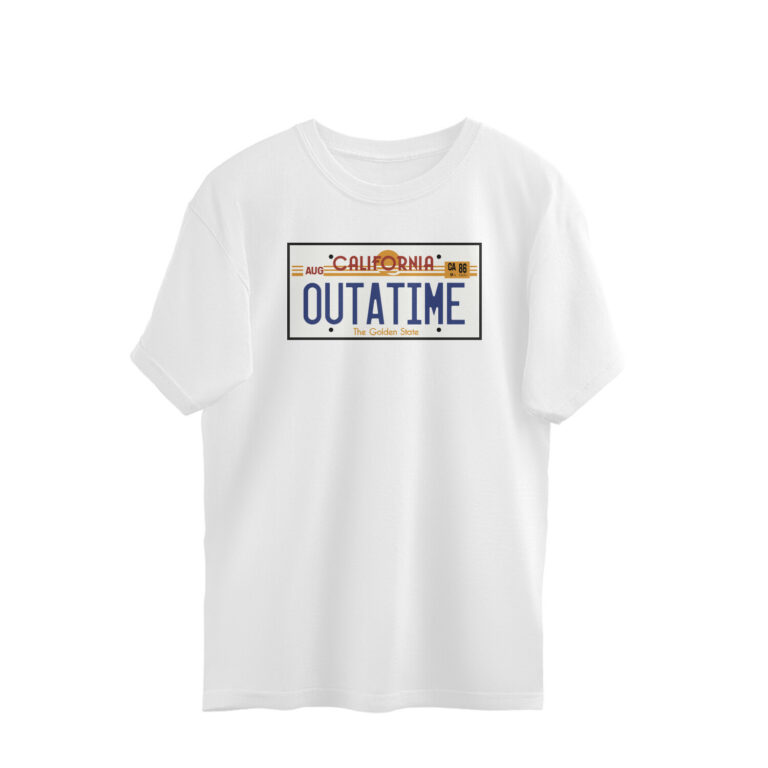 back to the future oversized t shirt | california outtatime
