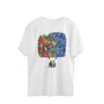 art oversized t shirt | van gogh and frida kahlo