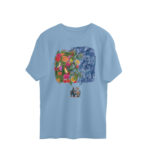 art oversized t shirt | van gogh and frida kahlo