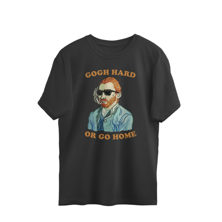 van gogh oversized t shirt | gogh hard