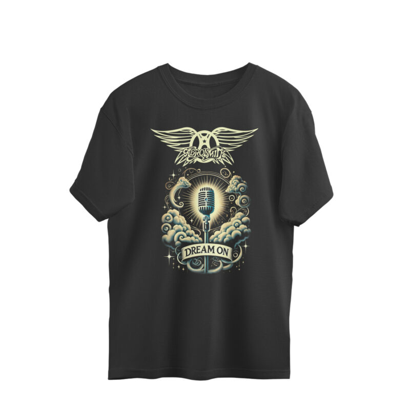 aerosmith oversized t shirt | dream on