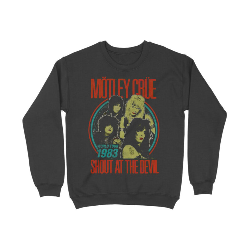 motley crue sweatshirt | shout at the devil