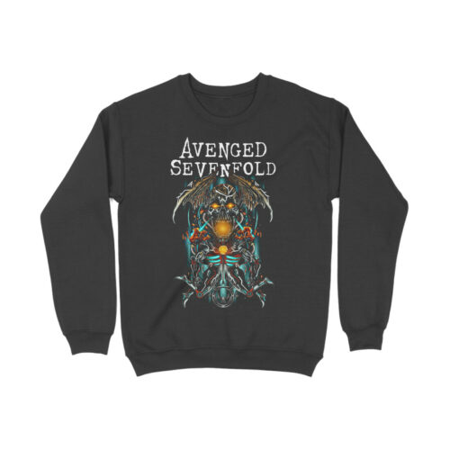 avenged sevenfold sweatshirt | skeleton