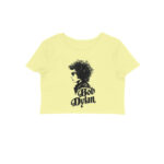 bob dylan crop top | portrait