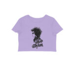 bob dylan crop top | portrait