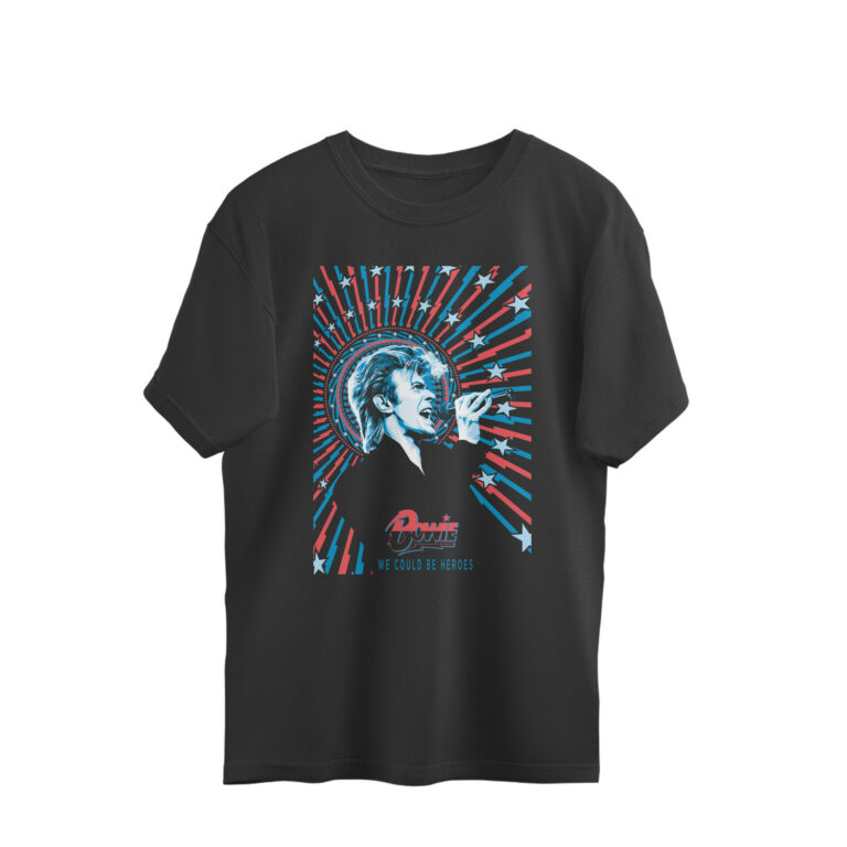 david bowie oversized t shirt | heroes
