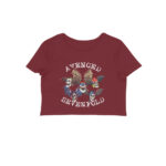avenged sevenfold crop top | flying bats
