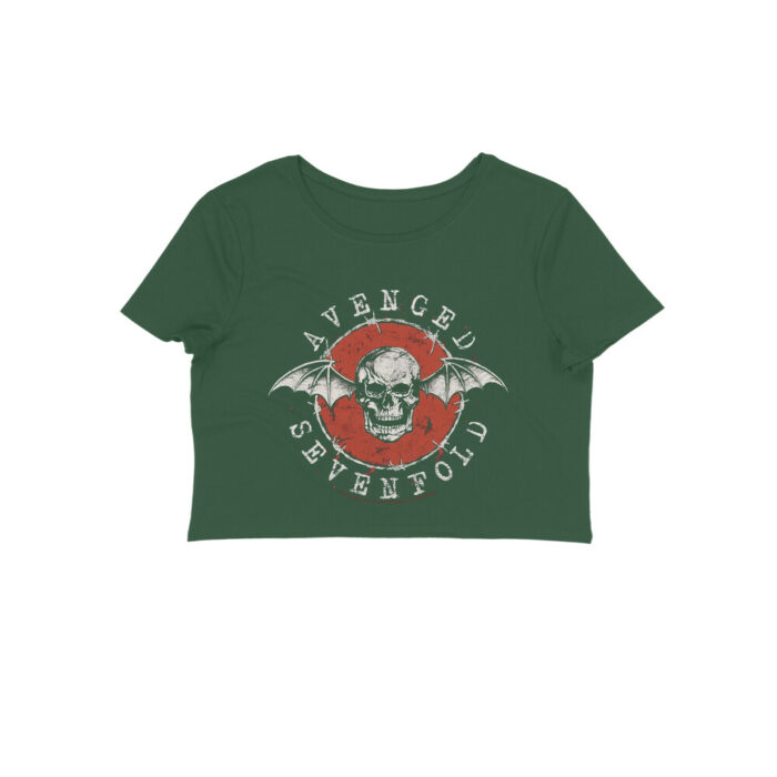 avenged sevenfold crop top