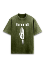 prog metal acid wash oversized t shirt