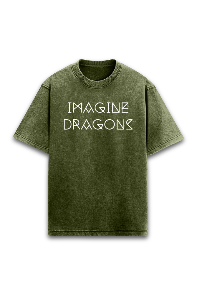 imagine dragons acid wash oversized t shirt