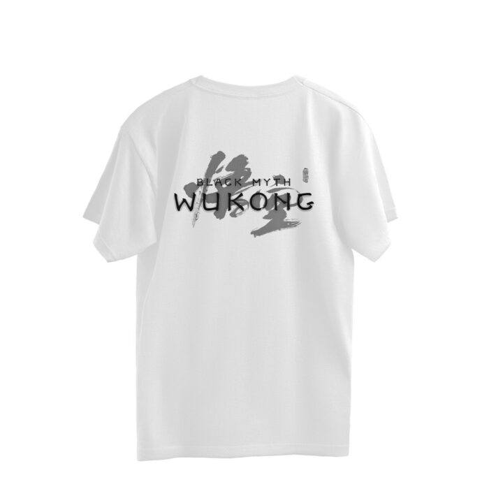 black myth wukong oversized t shirt (both sides)
