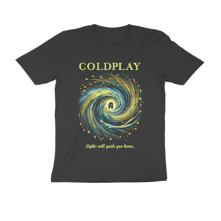 coldplay t shirt | lights will guide you