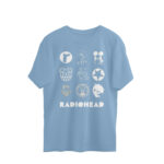 radiohead oversized t shirt | album symbols