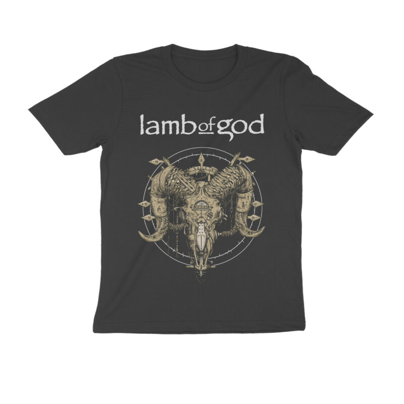 lamb of god t shirt | skeleton lamb