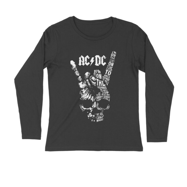ac dc full sleeves t shirt | highway to hell