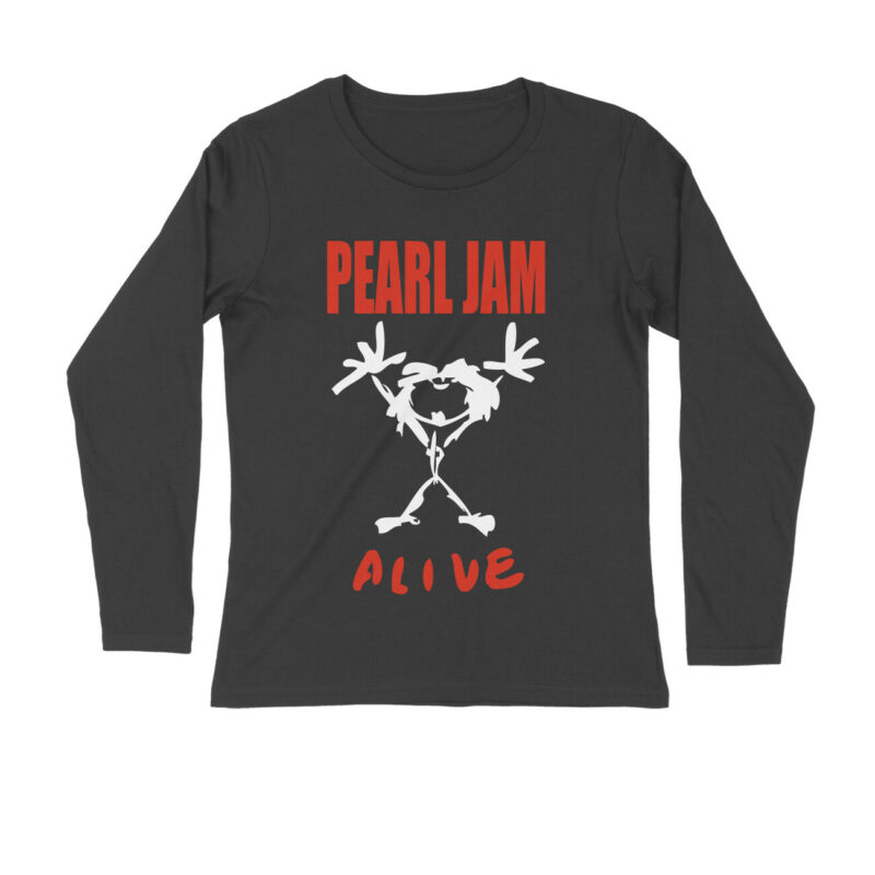 pearl jam full sleeves t shirt | alive
