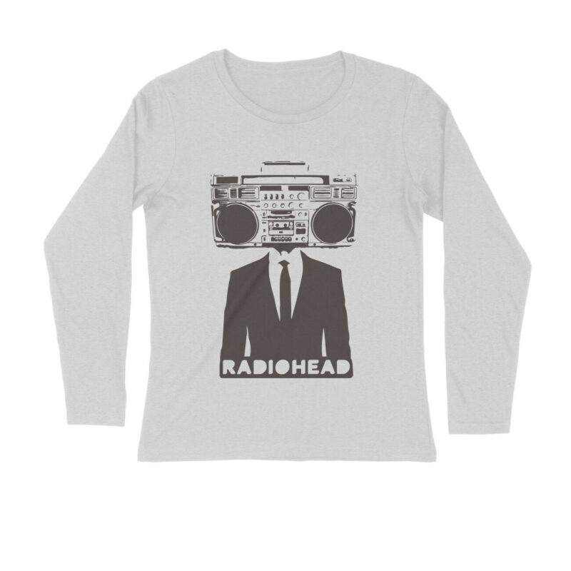 radiohead full sleeves t shirt | radioman