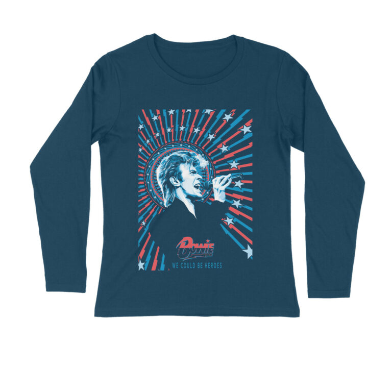david bowie full sleeves t shirt