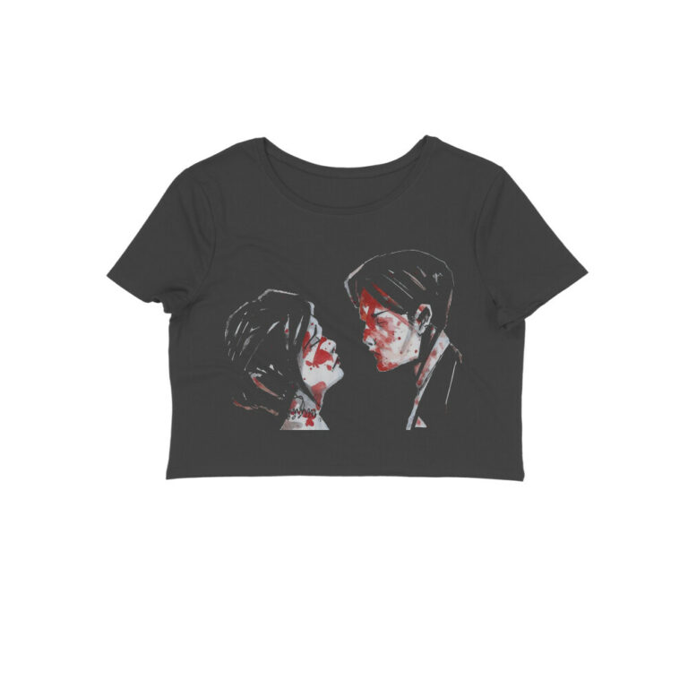mcr crop top (both sides) | revenge