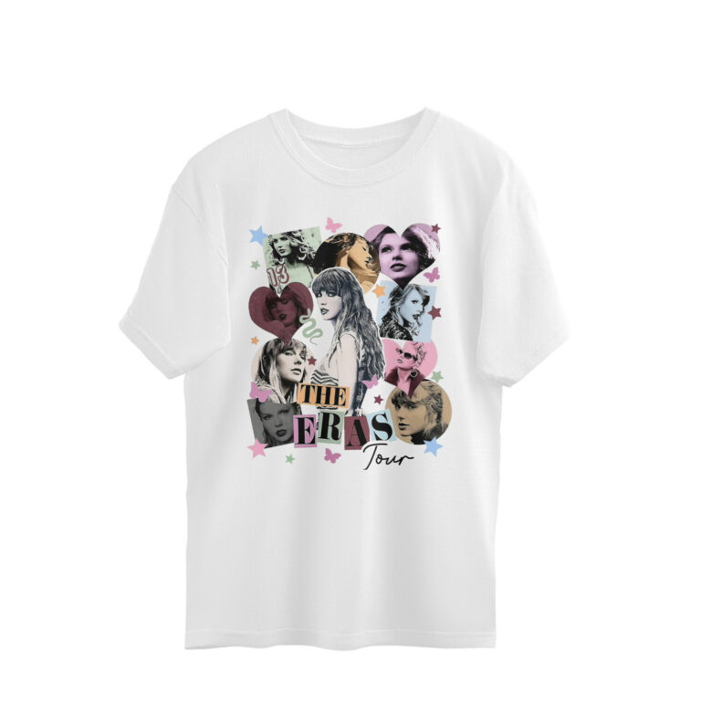 swiftie oversized t shirt | eras tour collage