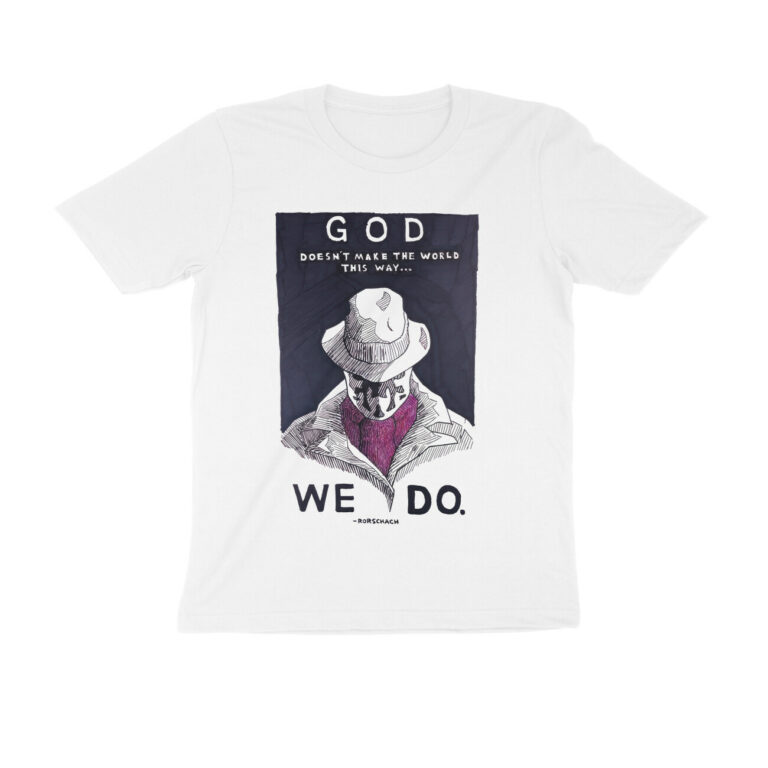 rorschach t shirt | god doesn't