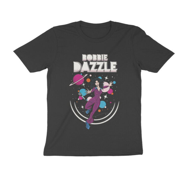 bobbie dazzle t shirt | front, back, sleeve printed
