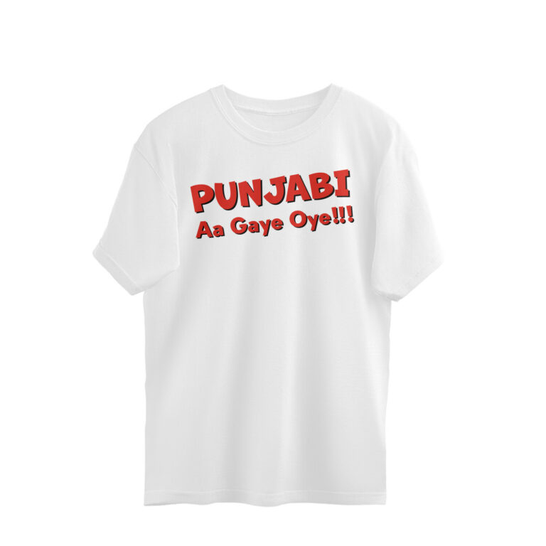 dil luminati oversized t shirt | punjabi aa gaye oye