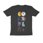coldplay t shirt | album letters