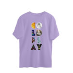 coldplay oversized t shirt | abum letters