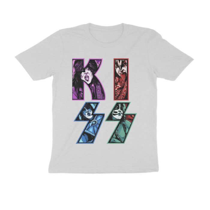 kiss band t shirt | graphics letters