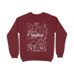 coldplay sweatshrit | song doodle