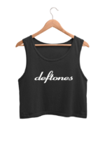 deftones crop tank | minimal