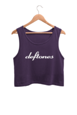 deftones crop tank | minimal