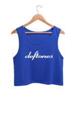 deftones crop tank | minimal