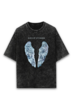 coldplay acid wash oversized t shirt