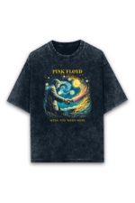 pink floyd oversized acid wash t shirt | wywh starry