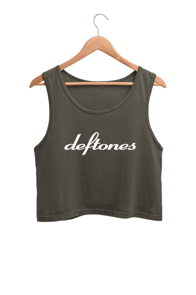 deftones crop tank | minimal