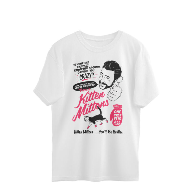 sunny in philadelphia oversized t shirt | kitten mittons