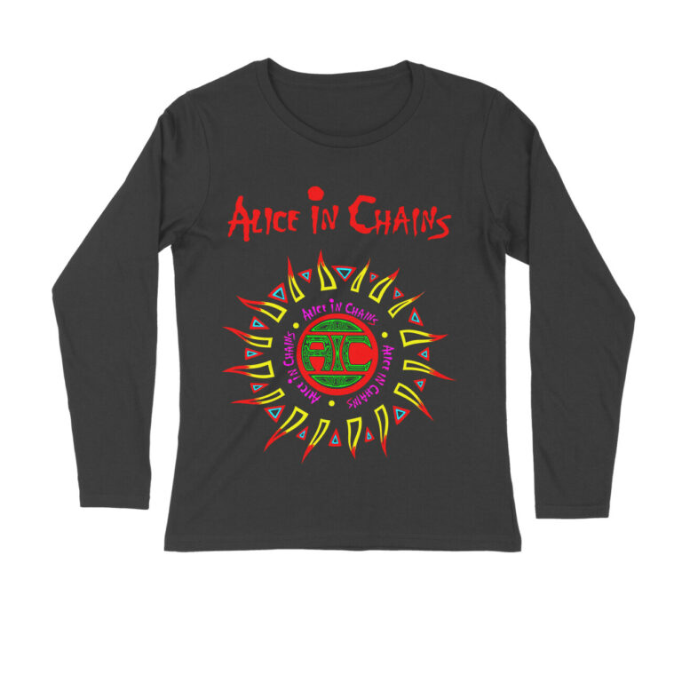 alice in chains full sleeves t shirt