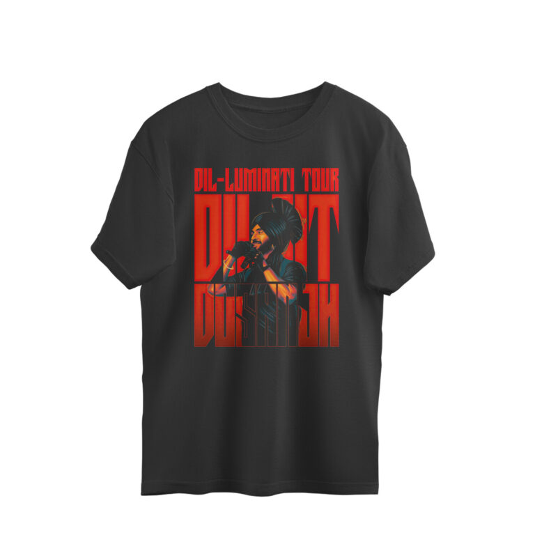 diljit dosanjh oversized t shirt | dil luminati tour