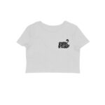 pink floyd crop top | both sides printed