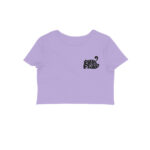 pink floyd crop top | both sides printed