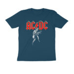 ac dc t shirt demi guitar