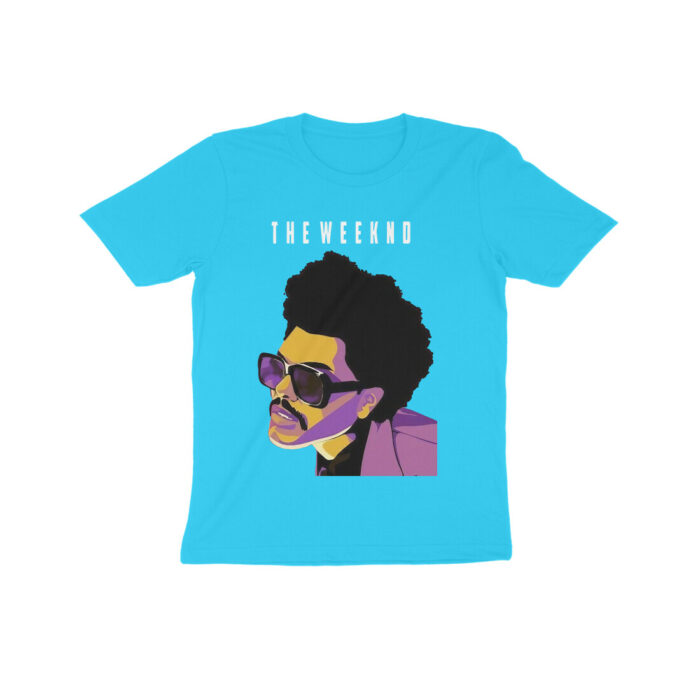 the weeknd kids t shirt (8 14 years)