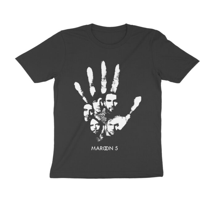 maroon 5 t shirt hand