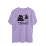 cat oversized t shirt more paws