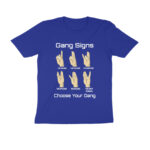 choose your gang t shirt both sides