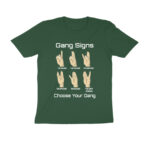choose your gang t shirt both sides